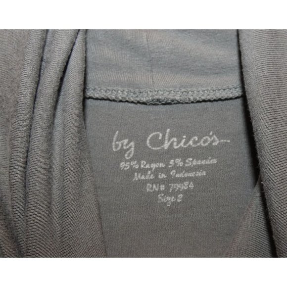 Women's Light Grey Turtleneck, Chico's, Size Large - Picture 3 of 4